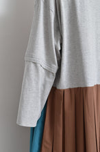 画像をギャラリービューアに読み込む, PLEATED TEE OP(PRINT) _ Mi*00 / B