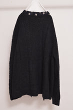 Load image into Gallery viewer, KNIT C/D_BLACK