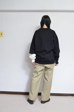 Load image into Gallery viewer, SLIT SLEEVE P/O (PRINT) / BLK/01_X