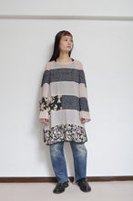 Load image into Gallery viewer, STRIPED CHIFFON OP / BEG_B