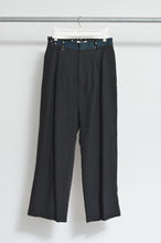 Load image into Gallery viewer, WIDE PT_LINEN 01/BLACK
