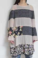 Load image into Gallery viewer, STRIPED CHIFFON OP / BEG_B