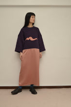 Load image into Gallery viewer, nyoroli KNIT*SATIN OP / TERRACO_00