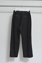 Load image into Gallery viewer, WIDE PT_LINEN 01/BLACK