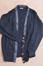 Load image into Gallery viewer, KNIT C/D_NAVY GREEN