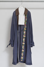 Load image into Gallery viewer, ROBE TRENCH COAT_VOILE (01/NAV)