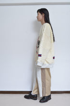 Load image into Gallery viewer, SWITCHING KNIT P/O(PRINT) 01/OFF WHITE_X