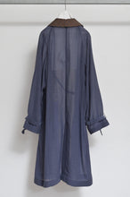 Load image into Gallery viewer, ROBE TRENCH COAT_VOILE (01/NAV)