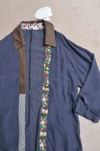 Load image into Gallery viewer, ROBE TRENCH COAT_VOILE (01/NAV)
