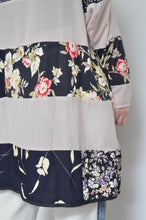 Load image into Gallery viewer, STRIPED CHIFFON OP / BEG_B