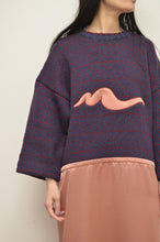 Load image into Gallery viewer, nyoroli KNIT*SATIN OP / TERRACO_00