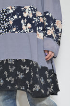 Load image into Gallery viewer, STRIPED CHIFFON OP / B.GRY_B