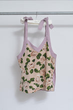 Load image into Gallery viewer, V-NECK TANK_SHORT_LINEN 00/PINK