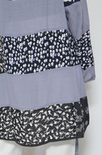 Load image into Gallery viewer, STRIPED CHIFFON OP / B.GRY_B