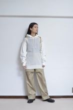 Load image into Gallery viewer, CHIFFON HOODIE (ACCESSORIES) / WHT