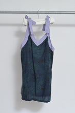 Load image into Gallery viewer, V-NECK TANK_LONG_LINEN 01/PURPLE