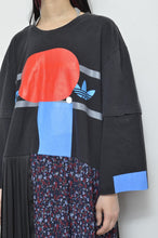 Load image into Gallery viewer, PLEATED TEE OP(PRINT)_Mi*00 / E