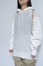Load image into Gallery viewer, CHIFFON HOODIE (ACCESSORIES) / WHT