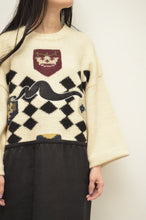 Load image into Gallery viewer, nyoroli KNIT*SATIN OP / BLK_00