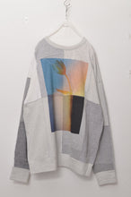 Load image into Gallery viewer, SWITCHING SWEATSHIRT P/O(w/ PRINT)/L.GRAY*dust_001