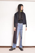 画像をギャラリービューアに読み込む, PLEATED STOLE / BLACK_001