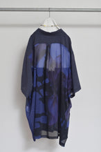 Load image into Gallery viewer, OPEN COLLAR SH_LONG_VOILE(02/NAV*YURI)_B