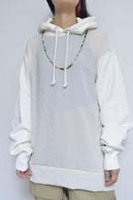 Load image into Gallery viewer, CHIFFON HOODIE (ACCESSORIES) / WHT