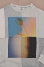 Load image into Gallery viewer, SWITCHING SWEATSHIRT P/O(w/ PRINT)/L.GRAY*dust_001