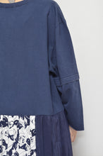 Load image into Gallery viewer, PLEATED TEE OP(PRINT)_Mi*01