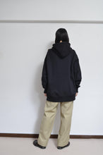 Load image into Gallery viewer, CHIFFON HOODIE (ACCESSORIES) / BLK