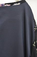 Load image into Gallery viewer, W SLEEVE TOPS_NAVY / B