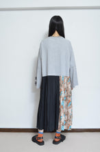 Load image into Gallery viewer, PLEATED TEE OP(PRINT)_X*00 / A