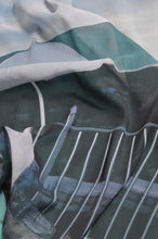 Load image into Gallery viewer, OPEN COLLAR SH_SHORT_VOILE (00/GRN*PARASOL)