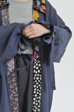 Load image into Gallery viewer, ROBE TRENCH COAT_VOILE (02/NAV)