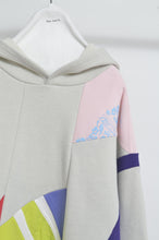 Load image into Gallery viewer, CUT AND CONNECTED BACKPILE HOODIE / CRAZY