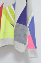 Load image into Gallery viewer, CUT AND CONNECTED BACKPILE HOODIE / CRAZY