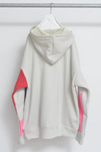 Load image into Gallery viewer, CUT AND CONNECTED BACKPILE HOODIE / CRAZY