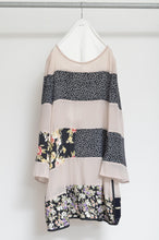 Load image into Gallery viewer, STRIPED CHIFFON OP / BEG_B