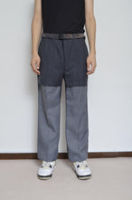 Load image into Gallery viewer, SLIT SLACKS PT GRY / 02_A