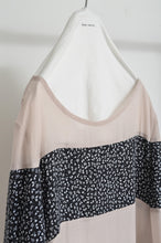 Load image into Gallery viewer, STRIPED CHIFFON OP / BEG_B