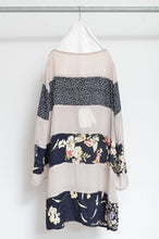 Load image into Gallery viewer, STRIPED CHIFFON OP / BEG_B