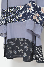 Load image into Gallery viewer, STRIPED CHIFFON OP / B.GRY_B