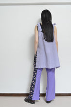 Load image into Gallery viewer, V-NECK TANK_LONG_LINEN 01/PURPLE