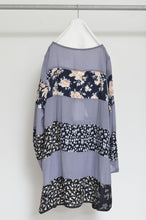 Load image into Gallery viewer, STRIPED CHIFFON OP / B.GRY_B