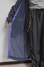 Load image into Gallery viewer, ROBE TRENCH COAT_VOILE (02/NAV)