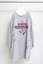 Load image into Gallery viewer, SWITCHING TEE OP_GRAY*BEIGE / A