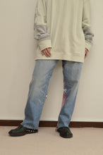 Load image into Gallery viewer, PRINT UNION DENIM PT(INDIGO/CAT_01)_02