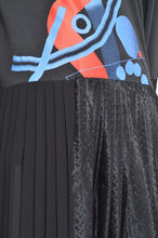 Load image into Gallery viewer, PLEATED TEE OP(PRINT)_X*01