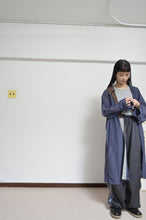 Load image into Gallery viewer, ROBE TRENCH COAT_VOILE (01/NAV)