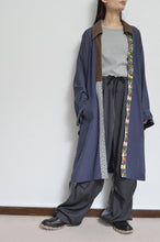 Load image into Gallery viewer, ROBE TRENCH COAT_VOILE (01/NAV)